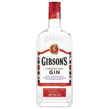 Gibson`s Gin 37.5% 0.7l - buy, prices for Ideal - photo 1
