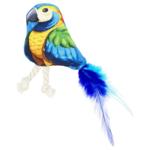 AnimAll Parrot with Bell and Mint Scent Cat Toy 11cm