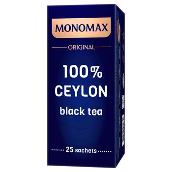 Monomax 100% Ceylon Black Tea 2g*25pcs - buy, prices for Torba - photo 1