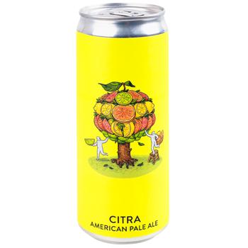 Пиво Varvar Citra American Pale Ale світле нефільтроване 6% 0,33л - купити, ціни на WINETIME - фото 2