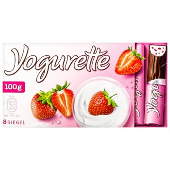 Ferrero Yogurette Strawberry Chocolate 100g - buy, prices for - photo 1