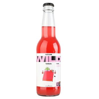 Комбуча Wild Kombucha Малина 0,33л - купити, ціни на Епіцентр FOOD - фото 1