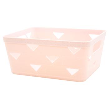 Корзина-органайзер Зед хозяйственная с ручками серия Кристалл 20х14,7х9см - купить, цены на ЕКО Маркет - фото 4