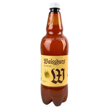 Umanpivo Waissburg Blanche light beer 4.7% 1l - buy, prices for EKO Market - photo 1