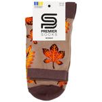 Носки Premier Socks женские классические Осенние р.23-25 бежевый