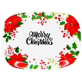 Тарілка Bormioli Rocco Magic Holidays прямокутна 28x20см - купити, ціни на Auchan - фото 4