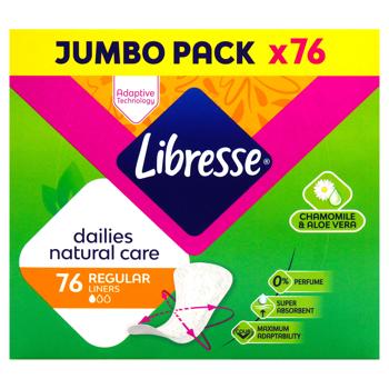 Libresse Dailies Natural Care Regular Daily Pads 76pcs - buy, prices for - photo 3