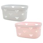 Кошик-органайзер Зед господарчий з ручками серія Кристал 24,5х16,8х11,8см