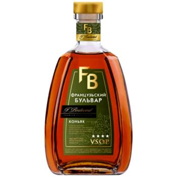 French Boulevard Cognac 4 years 40% 0.5l - buy, prices for - photo 1