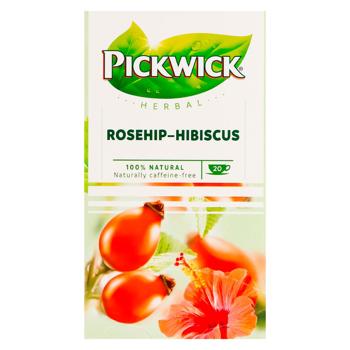 Pickwick Rosehip and Hibiscus Herbal Tea 2.5g*20pcs - buy, prices for MegaMarket - photo 2