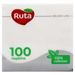 Ruta 1-ply White Table Napkins 33*33cm 100pcs