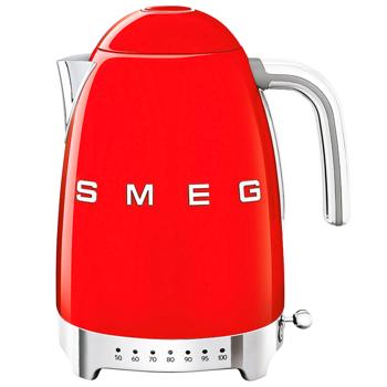 Smeg 50x Electric Kettle with Temperature Control Red - buy, prices for WINETIME - photo 1