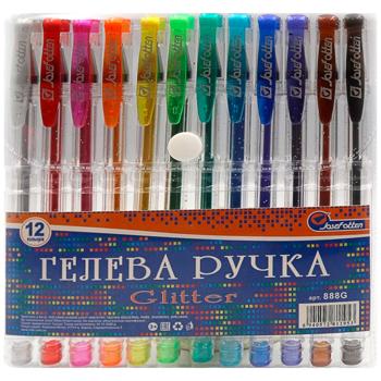 Набор ручек гелевых Josef Otten Глиттер 0,5мм 12 цветов