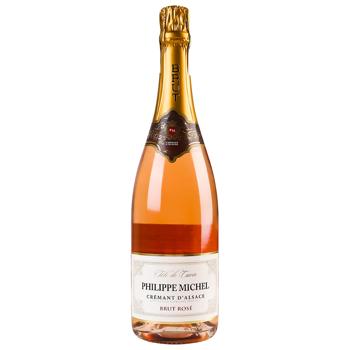 Philippe Michel Pink Brut Sparkling Wine 12% 0.75l - buy, prices for Epicentr FOOD - photo 1
