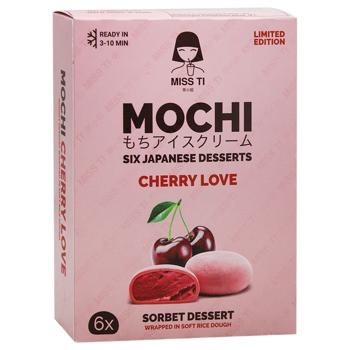 Морозиво Miss Ti Mochi Вишневий сорбет 6шт 35г - купити, ціни на Ідеал - фото 2