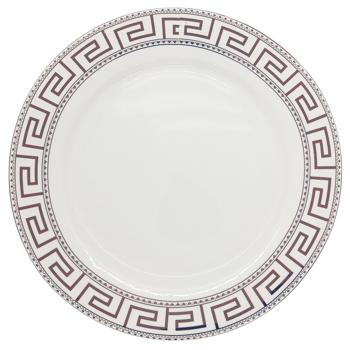 Тарілка обідня керамічна 23см 66166-14 - купити, ціни на КОСМОС - фото 1