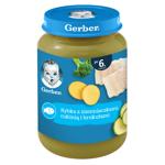 Пюре Gerber Риба з картоплею, цукіні та броколі 190г