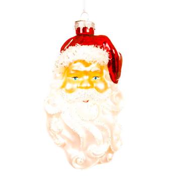 Підвіска Decoris Голова Санти 8х6х14см