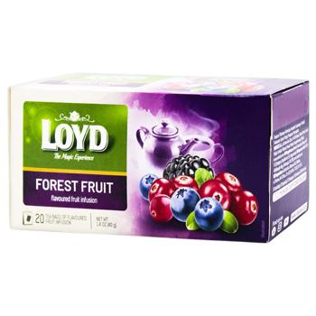 Чай фруктовий Loyd Лісові фрукти 2г*20шт