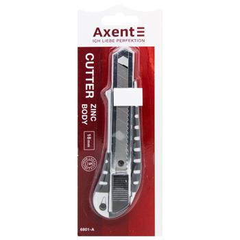 Ніж канцелярський Axent металевий 18мм - купити, ціни на За Раз - фото 1