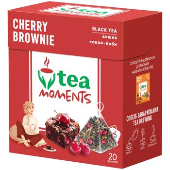 Чай черный Tea Moments Cherry Brownie 1,8г*20шт