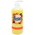 Крем-мило рідке Lavara Персик-маракуйя 500г