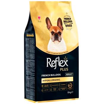 Корм сухий Reflex Plus French Bulldog Adult з куркою для собак породи англійський бульдог 8кг - купити, ціни на MasterZoo - фото 1
