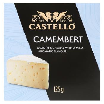 Castello Camembert Soft Cheese with White Mold 50% 125g - buy, prices for - photo 3