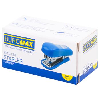 Buromax Mini Blue Plastic Stapler №10 - buy, prices for MegaMarket - photo 1