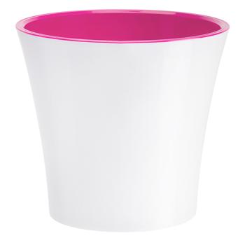 Santino Arte White-purple Flowerpot 5l