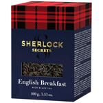 Чай черный Sherlock Secrets English Breakfast листовой 100г