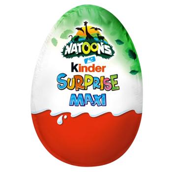 Kinder Surprise Maxi Chocolate Egg 100g - buy, prices for Ideal - photo 1