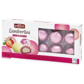 Lambertz Lambertini Strawberry Marzipan Candies in White Chocolate 150g - buy, prices for METRO - photo 2