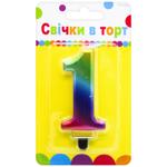 Festa Cake Candle Numeral 1