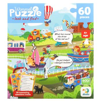 Dodo Wimmel Puzzle Miracle Transport Puzzle 60 elements - buy, prices for NOVUS - photo 2