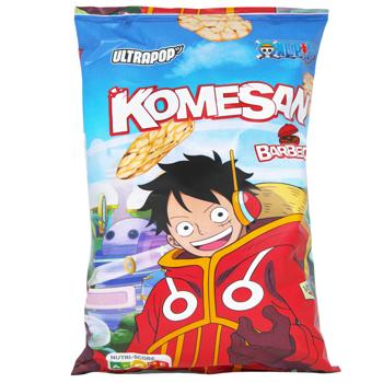 Чипси рисові Ultra Pop One Piece Барбекю 60г - купити, ціни на КОСМОС - фото 1