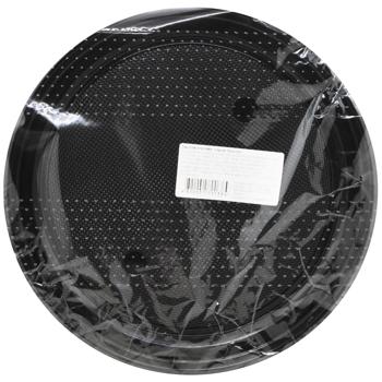 Тарелка столовая Инпак черная 10шт - купить, цены на За Раз - фото 2