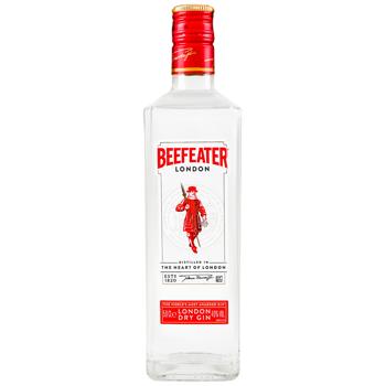 Джин Beefeater 40% 0,5л - купити, ціни на КОСМОС - фото 1