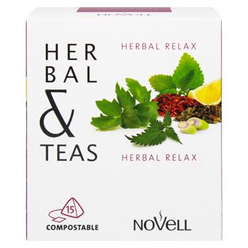 Чай Novell Herbal and Teas Трав'яний релакс 15шт. И016 - купити, ціни на КОСМОС - фото 3