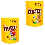 Драже M&M's с арахисом и молочным шоколадом 125г