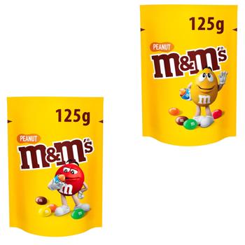 Драже M&M's с арахисом и молочным шоколадом 125г - купить, цены на Идеал - фото 1
