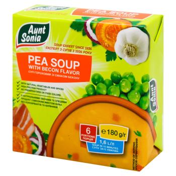 Суп гороховый Тётя Соня с беконом 180г - купить, цены на ULTRAMARKET - фото 3