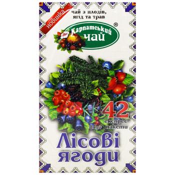 Karpatskyi Chay Forest Berries Herbal Tea 2g*42pcs - buy, prices for - photo 3