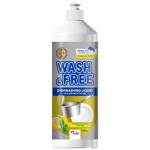 Засіб для миття посуду Wash&Free Лимон та м'ята 1л