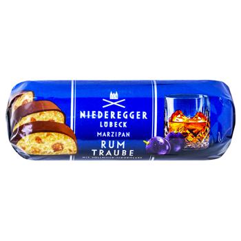 Niederegger Rum Raisins Marzipan Bar in Milk Chocolate 125g