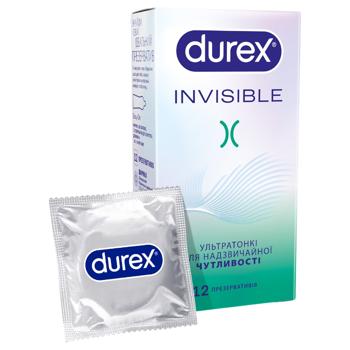 Durex Invisible Condoms 12pcs - buy, prices for COSMOS - photo 1