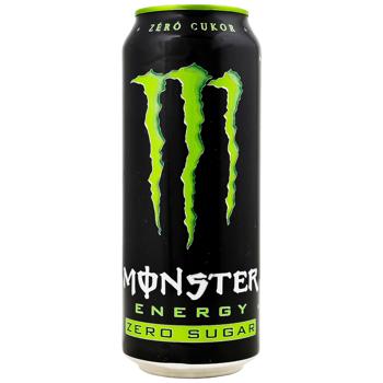 Напій енергетичний Monster Energy Zero Sugar 0,5л - купити, ціни на AlcoHub - фото 1