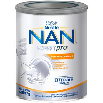 Смесь молочная сухая NESTLÉ® NAN® ExpertPro Кисломолочная для детей с рождения 400г
