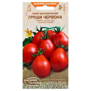 Насіння України Томат високий Груша червона 0,1г - купити, ціни на МегаМаркет - фото 1