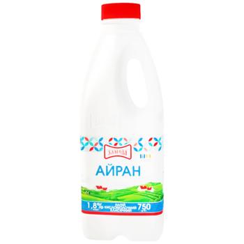 Напій кисломолочний Злагода Айран 1,8% 750г